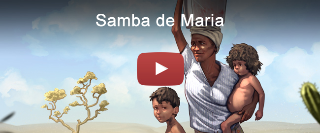 Assistir ao lyric video de Samba de Maria